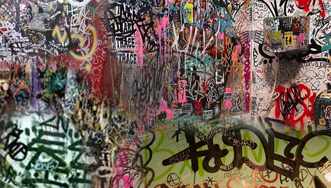 Grafitti Print