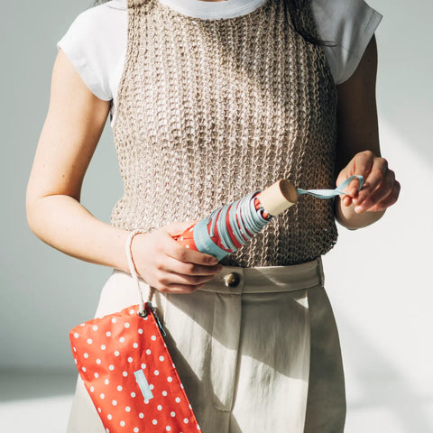 Polka Dot Umbrella UPF +50