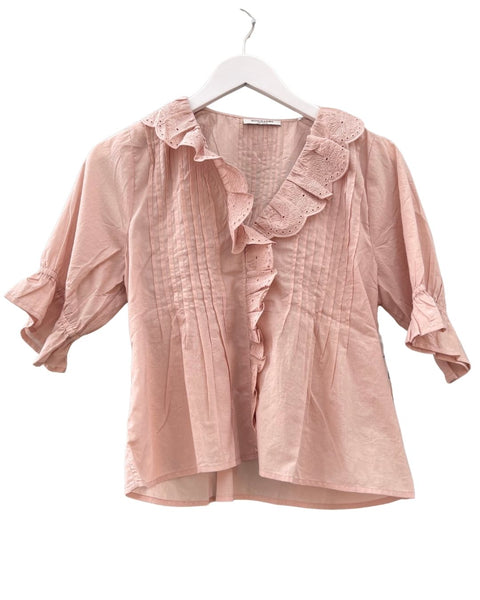 O.P. Scotch and Soda Light Weight Ruffled Blouse