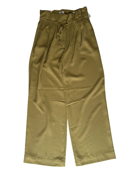 O.P. Scotch and Soda Green Paper Bag pants