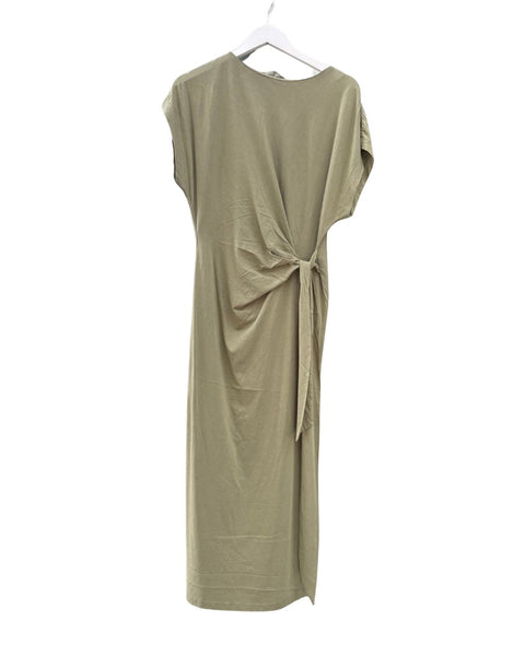 O.P. Scotch and Soda Pale Green Wrap Dress