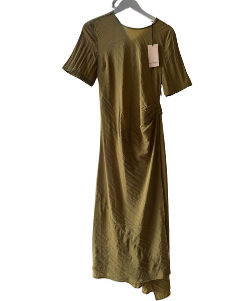 O.P. Scotch and Soda Green Pleated Dress