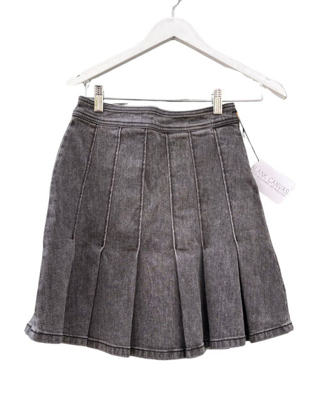 O.P. Bebe Black Pleated Skirt