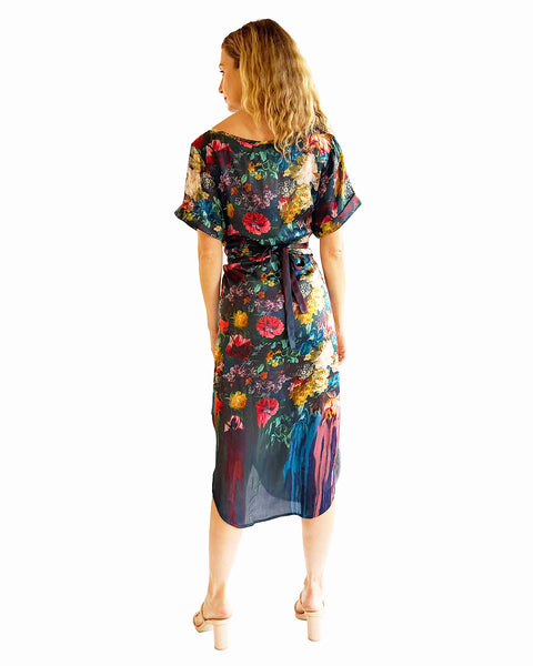 Melted Flowers Amanda Dress
