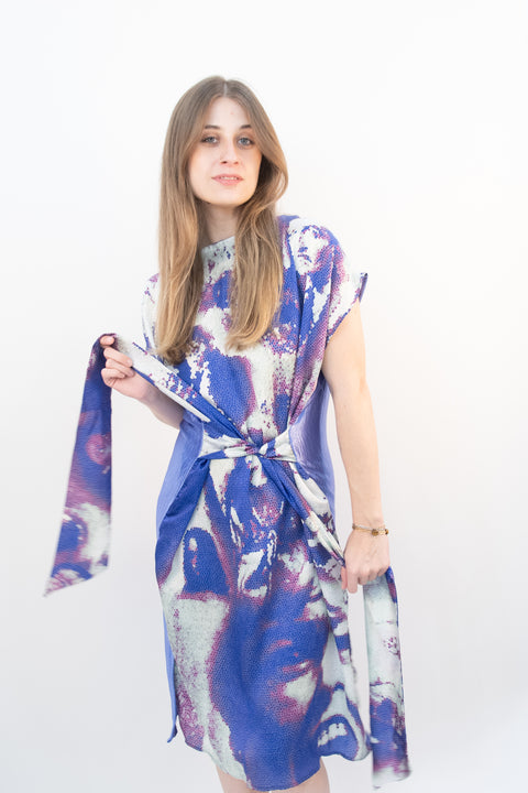 Grace Dress- Glam Horror Print