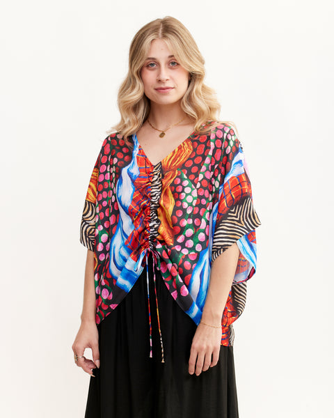 Blank Canvas Emma Top- Circus Print