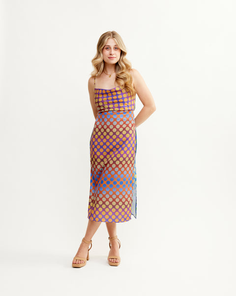 Blank Canvas Caroline Dress- Dots Print