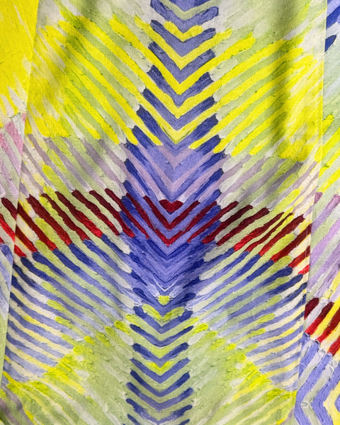 Multi-Colored Plaid Gardener Pant