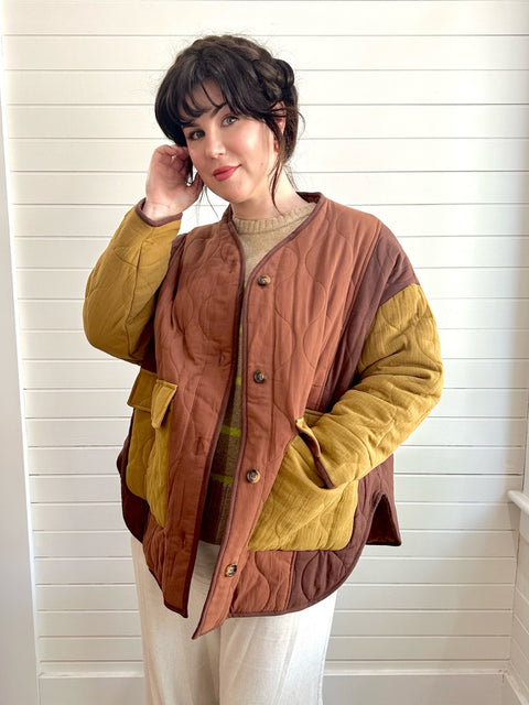 Cotton Patch Quilted Jacket