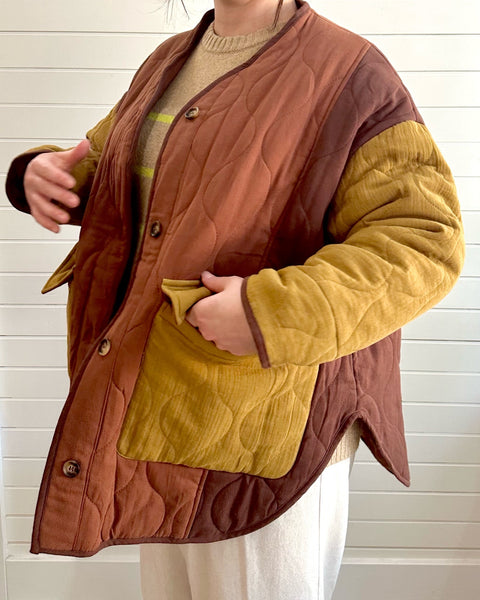 Cotton Patch Quilted Jacket
