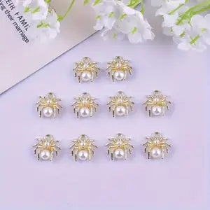 Spider Pearl Charm