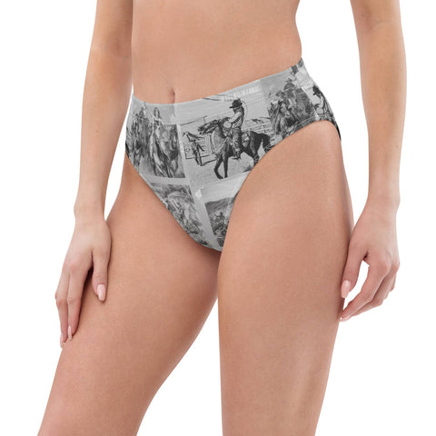 Rodeo Noir High Waisted Bikini Bottoms