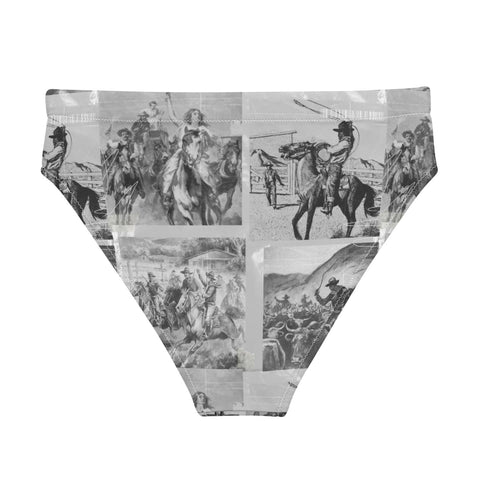 Rodeo Noir High Waisted Bikini Bottoms