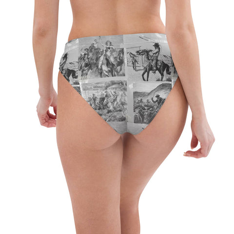 Rodeo Noir High Waisted Bikini Bottoms