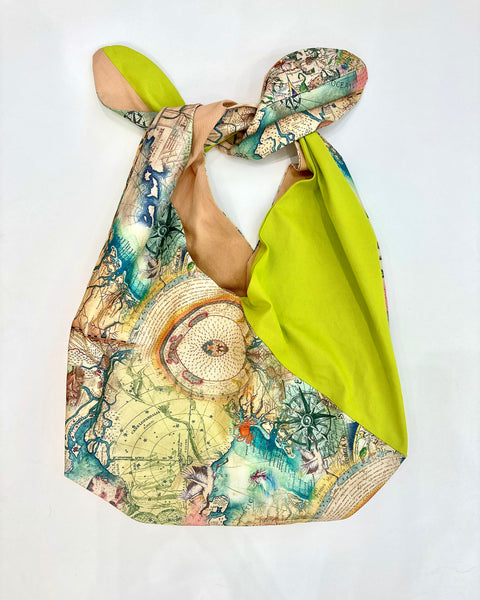 The Blank Canvas Market Bag-Coastal Georgia Print