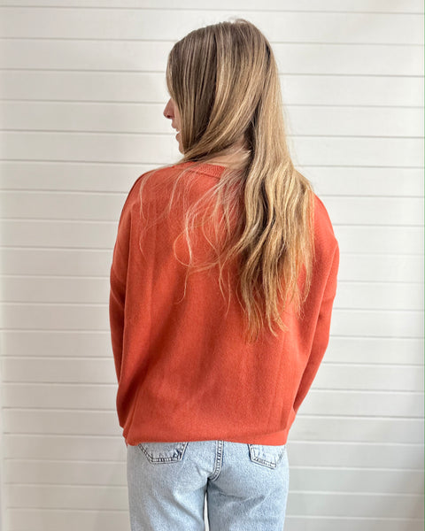 Kamile Mountain Sweater -Warm tone