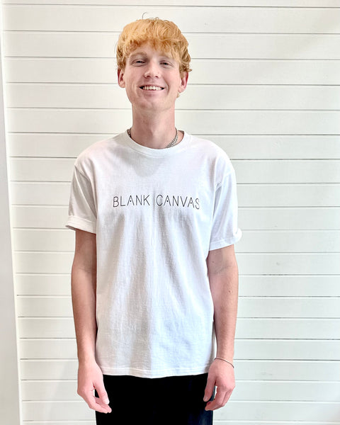 Blank Canvas Logo crew T-Shirt