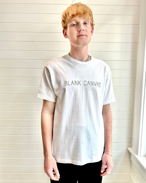 Blank Canvas Logo crew T-Shirt