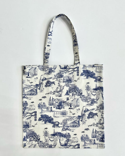 Savannah Toile Simple Tote