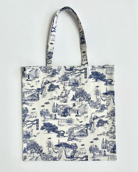 Savannah Toile Simple Tote