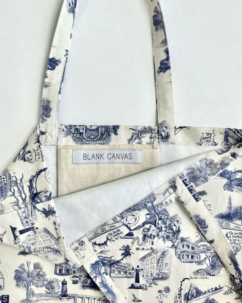 Savannah Toile Simple Tote