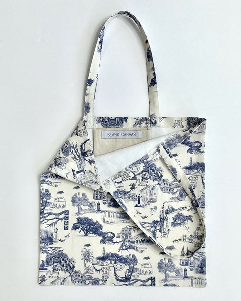 Savannah Toile Simple Tote