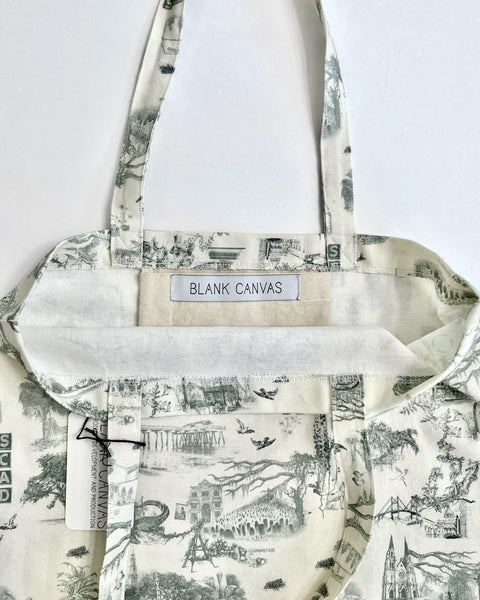 Savannah Toile Simple Tote