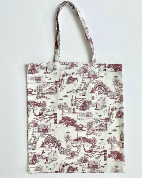 Savannah Toile Simple Tote