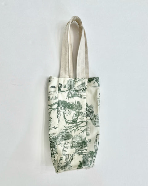 Savannah Toile Wine Carrying Tote