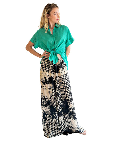 Hounds Tooth Trish Pants