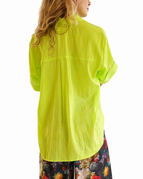 Lime Bamboo Kelsey Top