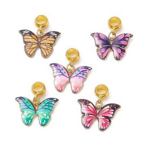 Assorted Butterflies Charm