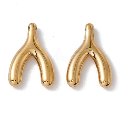Wishbone Charm
