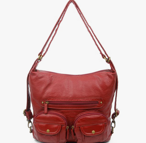 Convertible Crossbody Backpack Bag