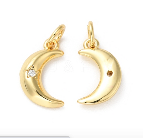 Crescent Moon Charm