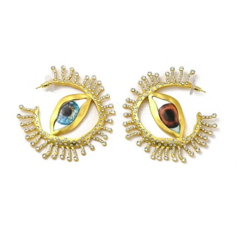 Fred Eyes Stud Earrings