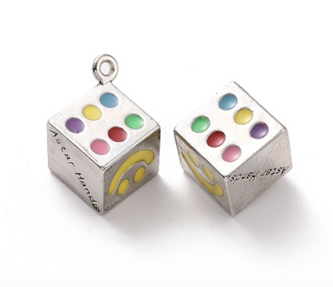 Dice Silver Charm