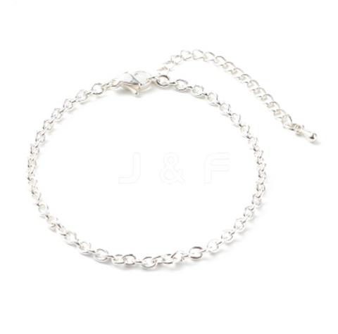 Simple Silver Bracelet Chain