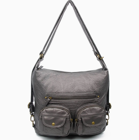 Convertible Crossbody Backpack Bag