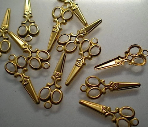 Scissors Charm