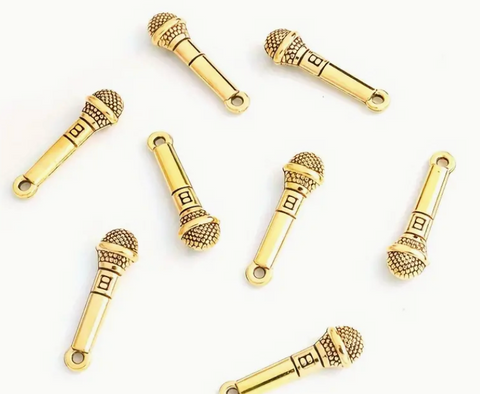 Microphone Charm