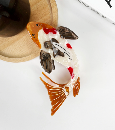 Koi Fish Hair Claw Clip