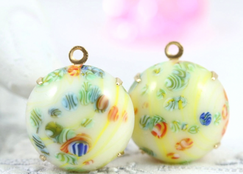 Millefiori Pendant Charm