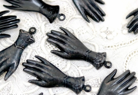 Victorian Cuff Hand Charm