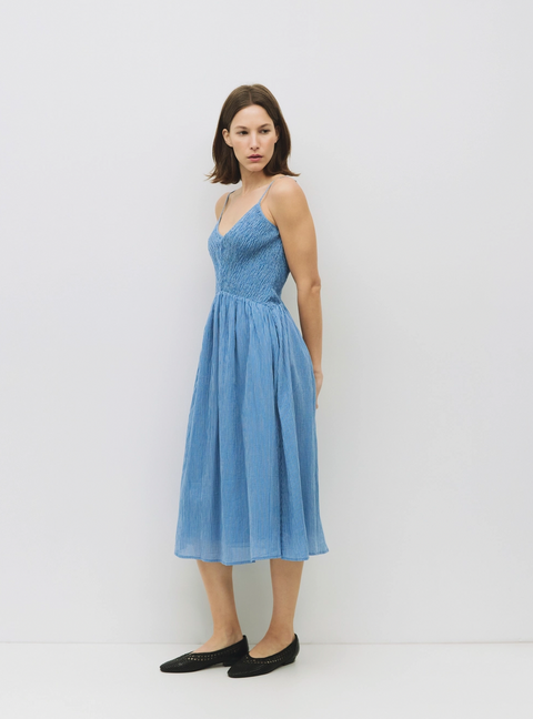 The Orlando Pinstripe Dress