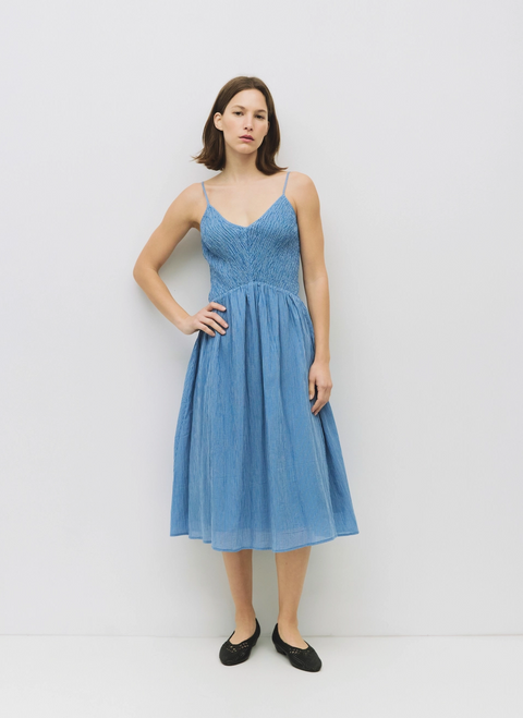 The Orlando Pinstripe Dress