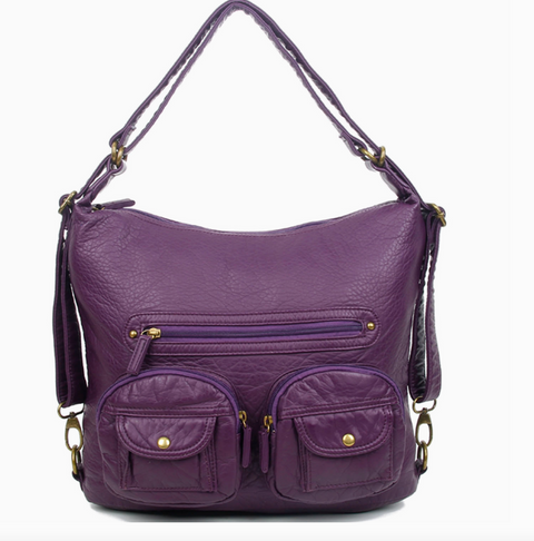 Convertible Crossbody Backpack Bag