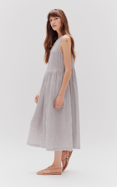 Gingham Easy Summer Dress