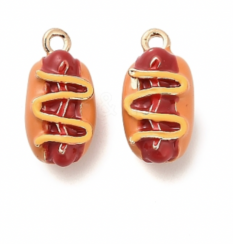 Hot Dog Charm