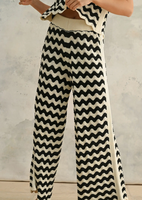 Chevron Crochet Pants